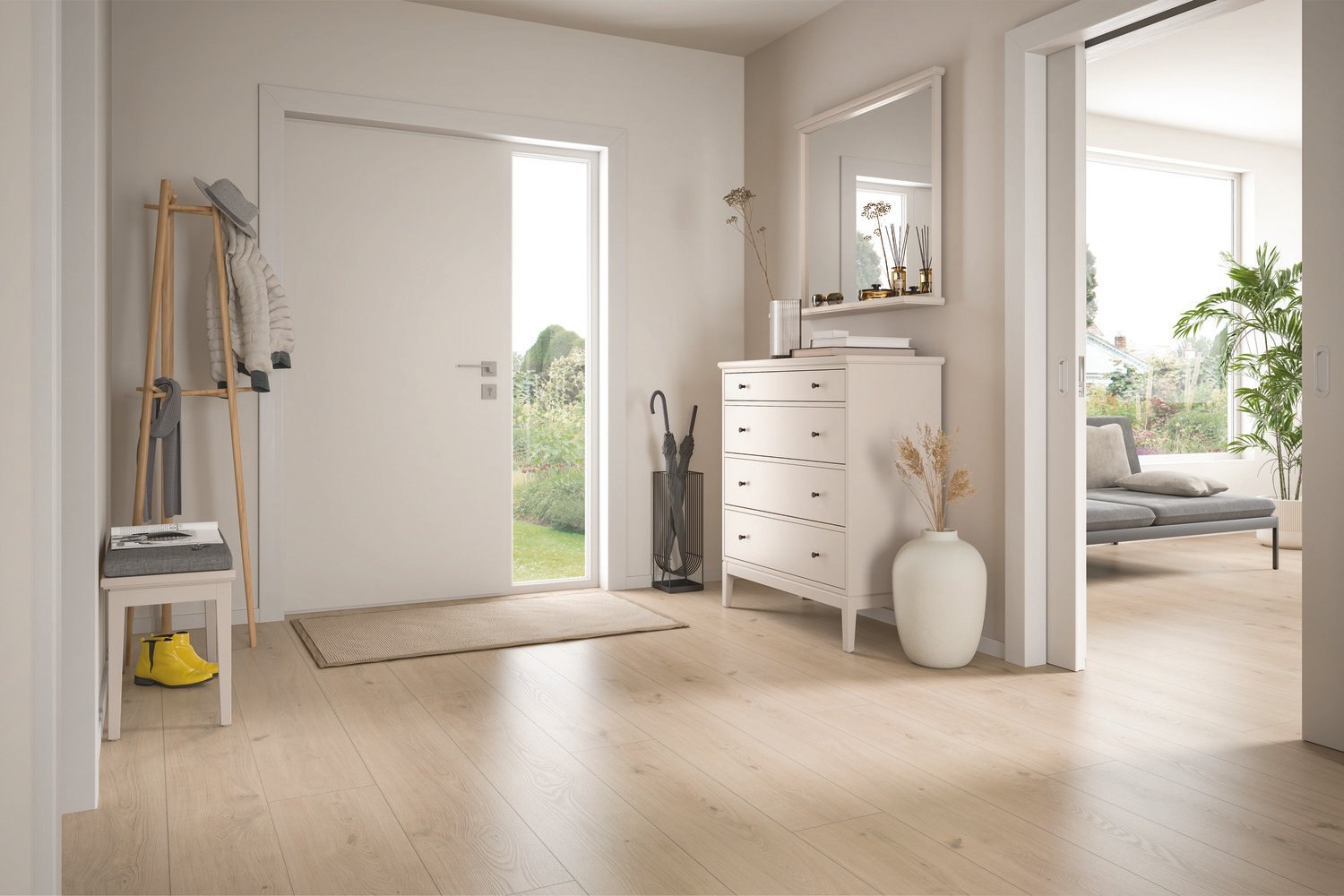 Long vgroef 10 mm 2195 Cream Seefeld Oak